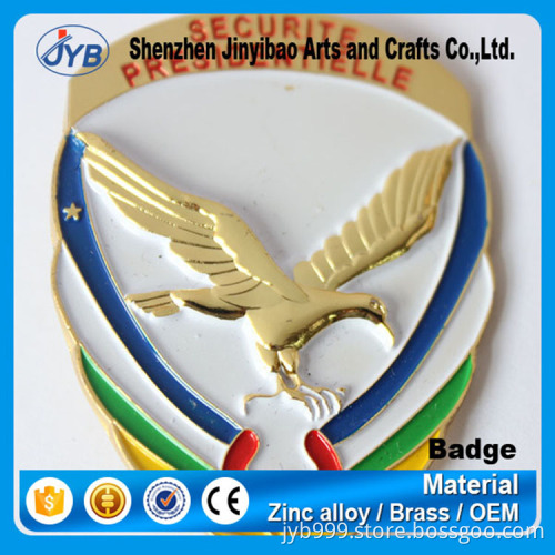 Pin On Badge Type and Plating Technics Cheap Custom Eagle Metal Lapel Pin